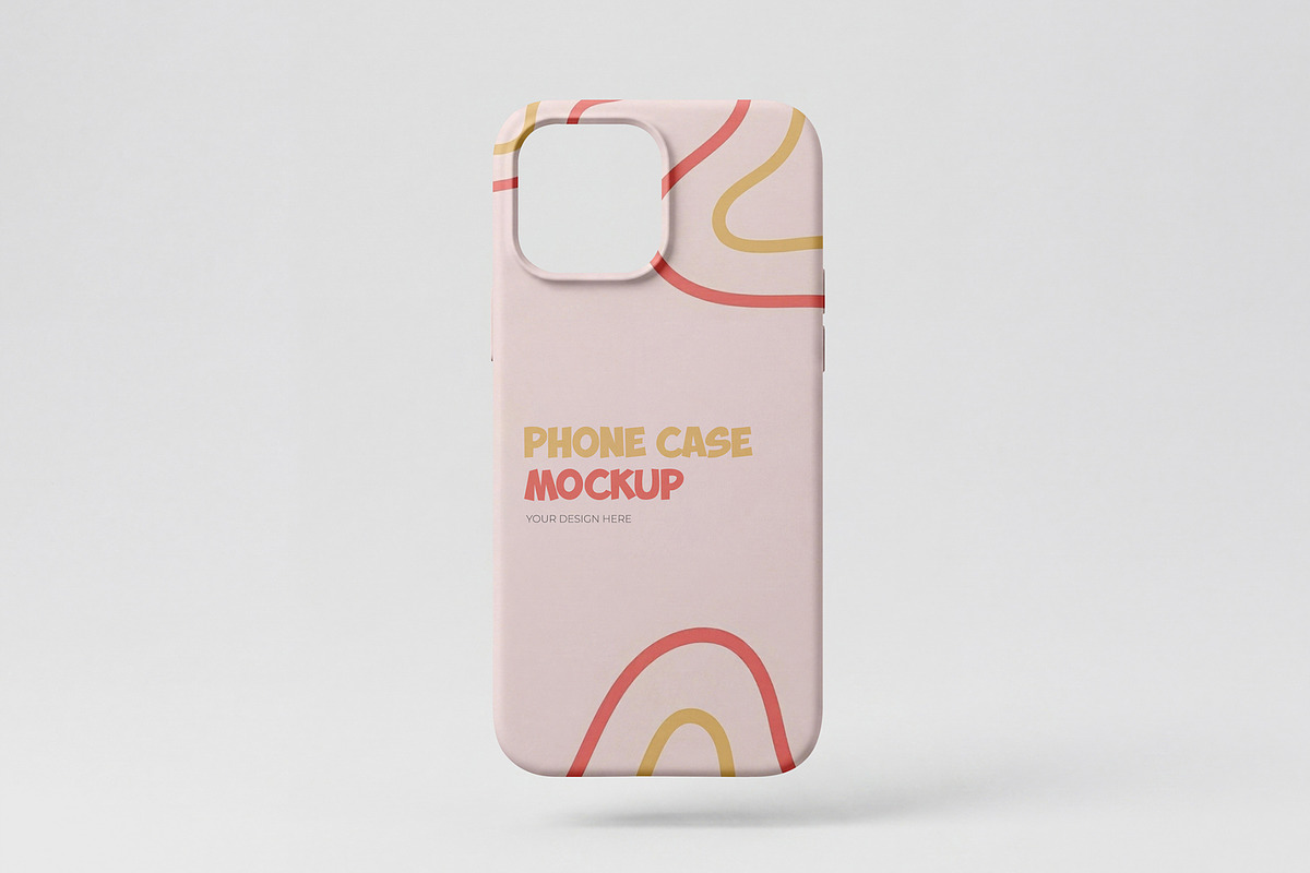 Phone Case Mockup Template, an iPhone Mockup by graphypix (Photo 1 of 4)