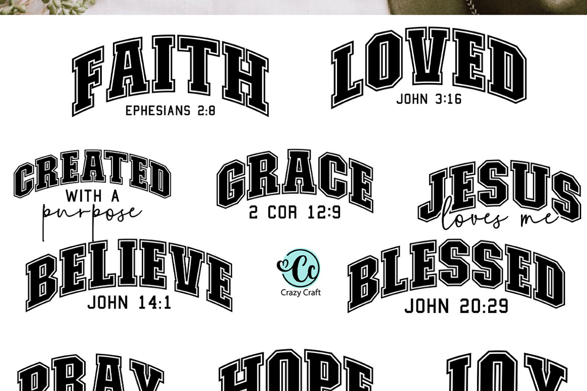 Christian Sport SVG PNG Bundle, a Person Illustration by CrazyCraft (Photo 4 of 4)
