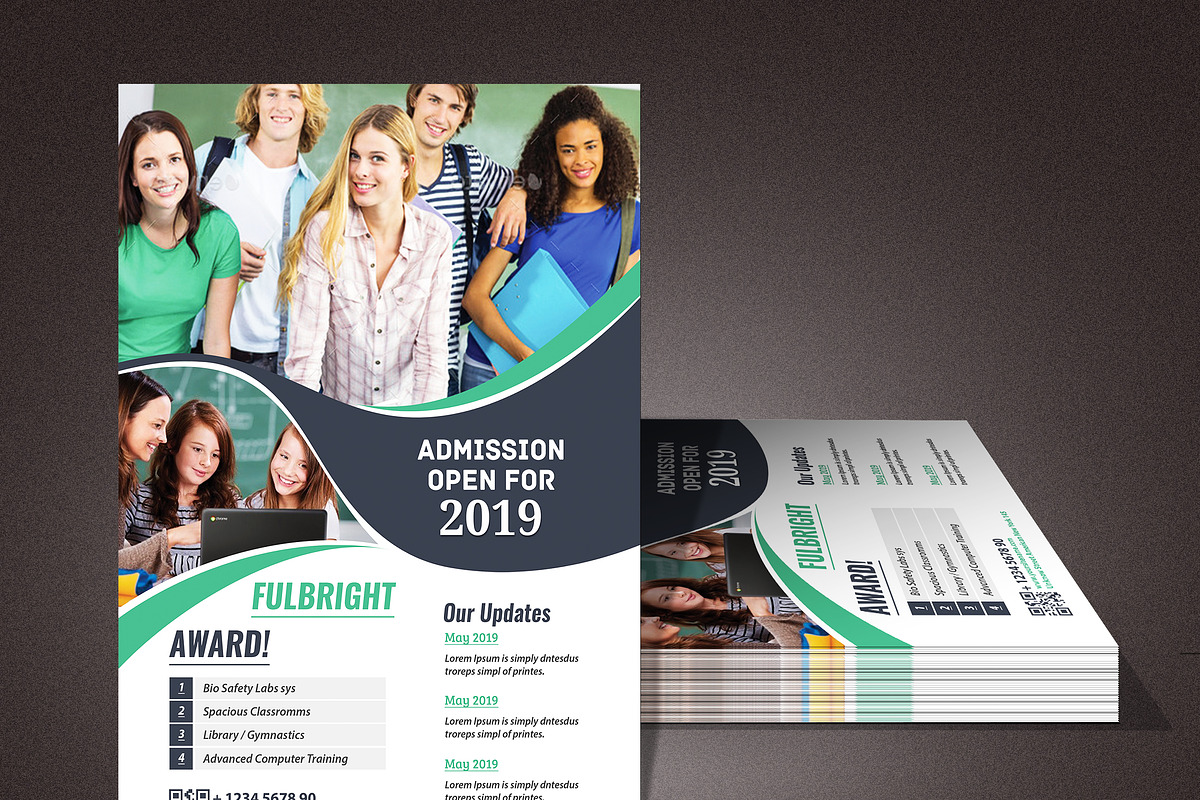Education Flyer, a Flyer Template by TheGraphicsWorld (Photo 3 of 3)