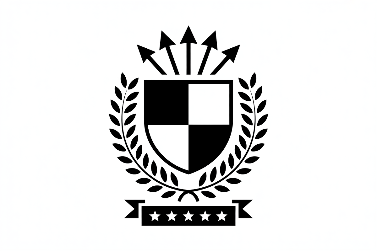 Royal Shield Logo Template Vector, an Illustration by Amazin_art (Photo 4 of 18)