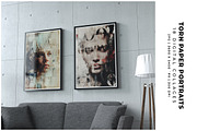 Torn Paper Portraits Collages, a Person Illustration by Digital Art Creations (Thumbnail 7 of 10)