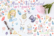 Alice in Wonderland PNG Clipart., a Food Illustration by RivusArt (Thumbnail 1 of 8)