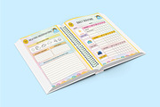 2025-2026 Kids Daily Journal Canva, a Stationery Template by Designmela01 (Thumbnail 5 of 6)