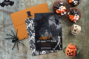 Halloween Clipart & Procreate Stamp