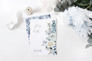Dusty Blue Watercolor Flower Graphic, an Illustration by May • SHO (Thumbnail 9 of 16)