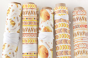 Chicken Seamless Patterns, a Pattern Graphic by Lumitar (Thumbnail 5 of 7)