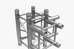 Square Truss Corner Junction 44