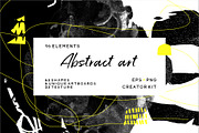 Abstract art & Textures creator kit., a Pattern Graphic by lisa_kalev (Thumbnail 1 of 13)