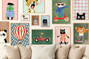 Nursery Print Bundle - 120+, a Background Graphic by Artemsky (Thumbnail 4 of 9)