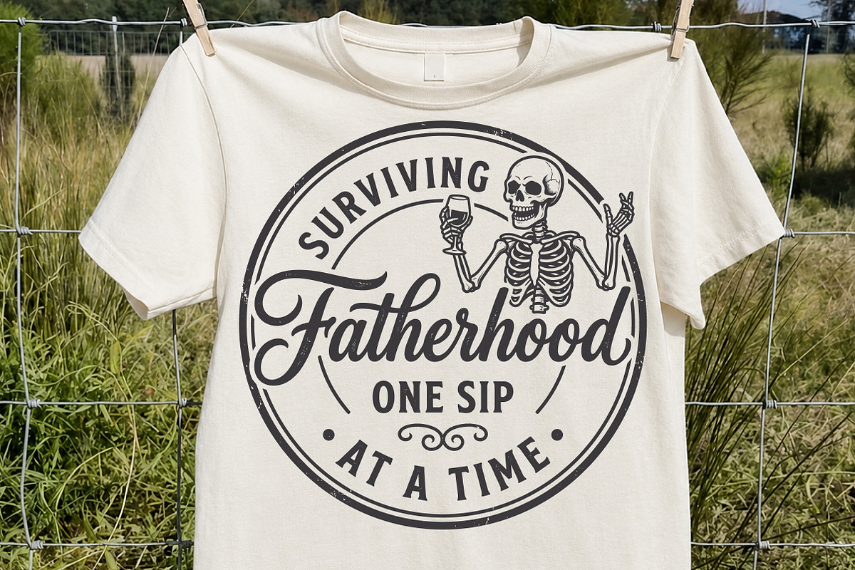 Funny Wine Dad SVG, a Seasonal Illustration by Rose Art (Photo 1 of 14)