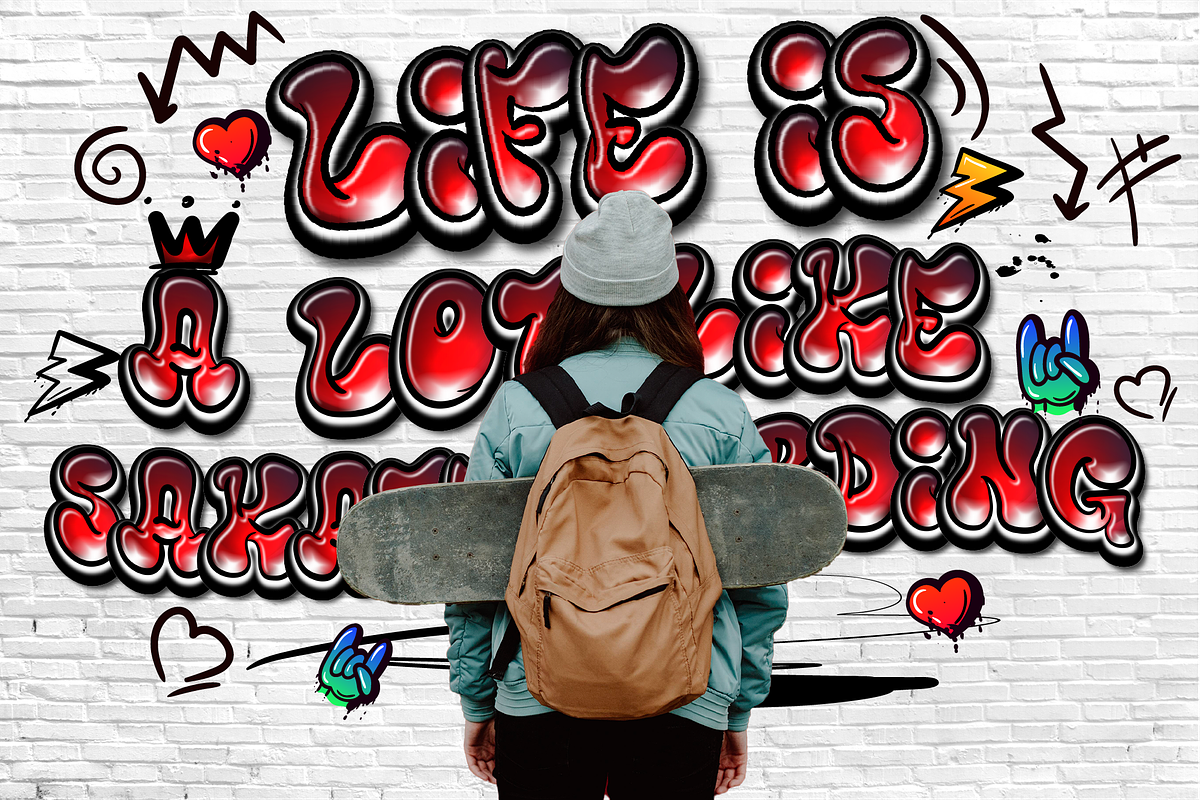 King Graffiti Font, a Blackletter Font by Nobu Collections (Photo 4 of 10)
