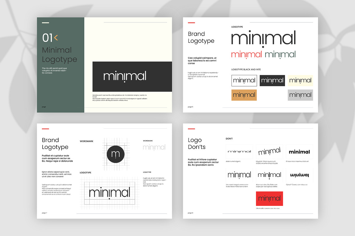 Brand Guidelines Template preview 3