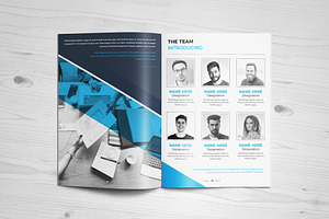 Corporate Brochure Design 16 Pages