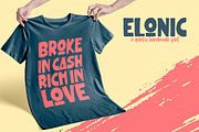 Elonic a Quirky Handmade Font, a Sans Serif Font by Blankids Studio (Thumbnail 8 of 9)
