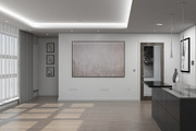3D Living Room Kitchen Interior, an Architecture 3D Model by Giimann (Thumbnail 3 of 9)