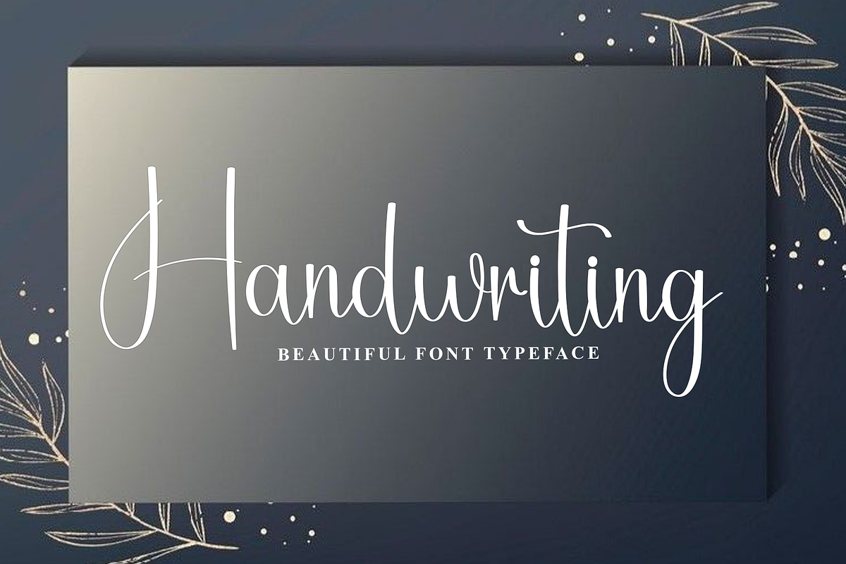 Better Handmade, a Handwritten Font by FreshTypeINK (Photo 3 of 8)