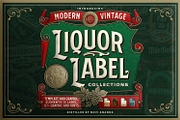 NS Liquor Label Templates, a Branding & Logo Template by Novisouldado (Thumbnail 1 of 8)