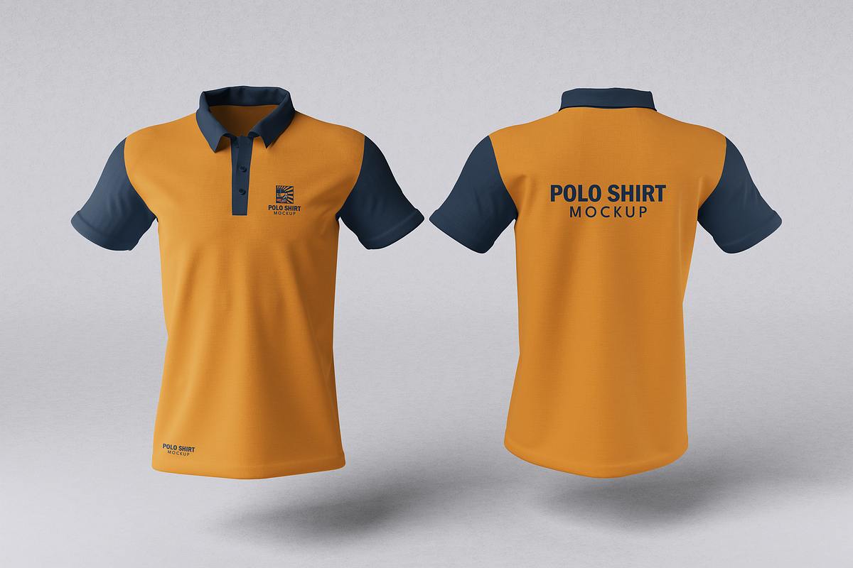 Polo Shirt Mockup, a Shirt Mockup by xavier_studio (Photo 5 of 5)