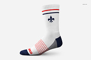 Athletic Socks 3 Types Mockup Set, a Product Mockup by Creatsy (Thumbnail 2 of 7)
