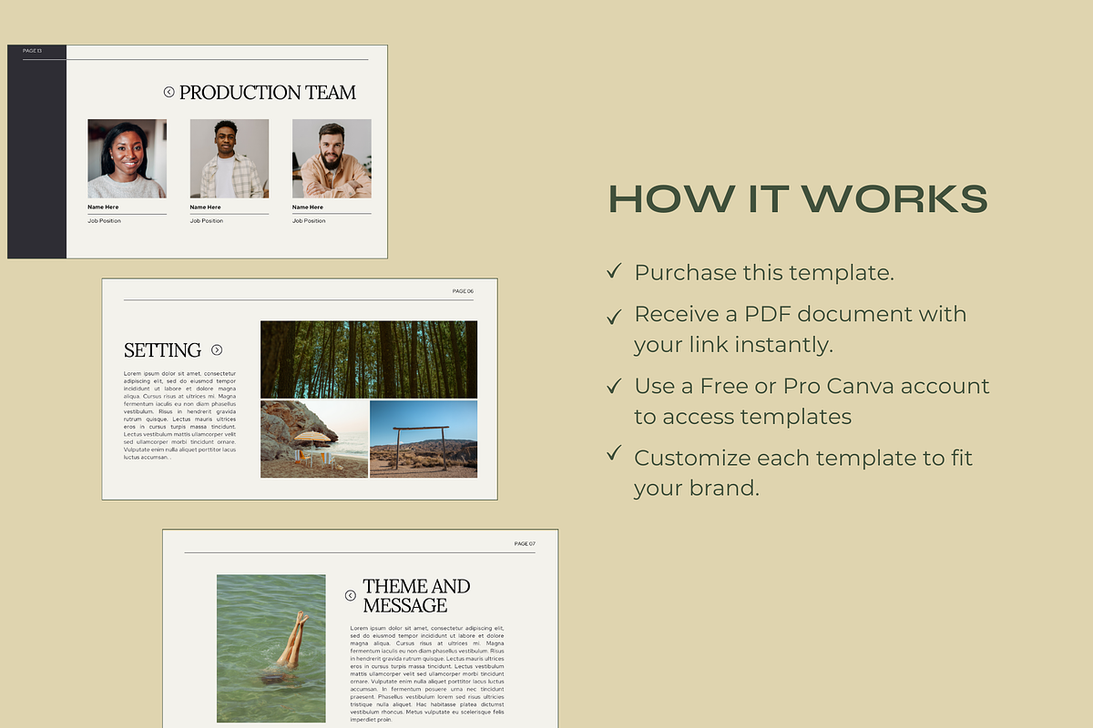 Noir | Film TV Show Presentation, a Presentation Template by Artfullyours (Photo 6 of 7)