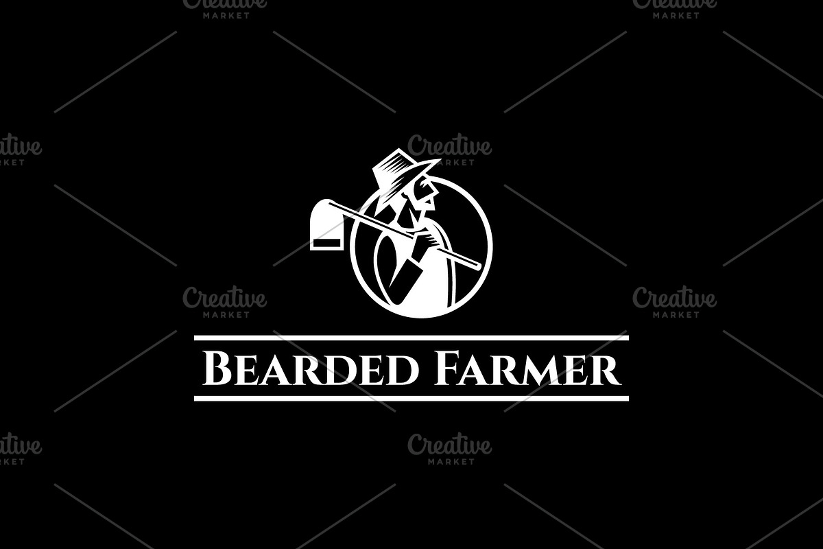 Bearded Farmer - Farmers Market Logo, a Branding & Logo Template by ashenterprise (Photo 2 of 2)