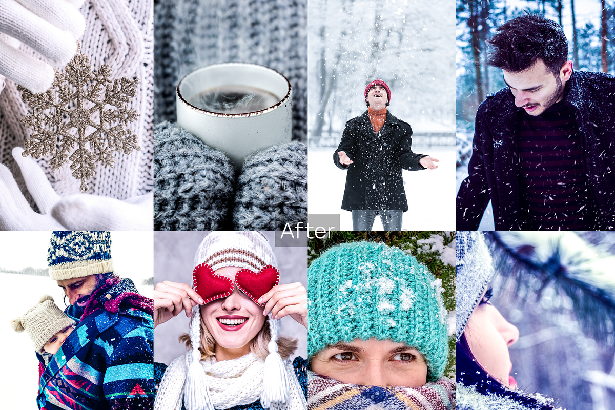 10 Snowflake Lightroom Presets, a Preset Add-On by RamsaGraphi (Photo 3 of 10)