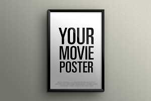 Theatrical Movie Poster - Mockup