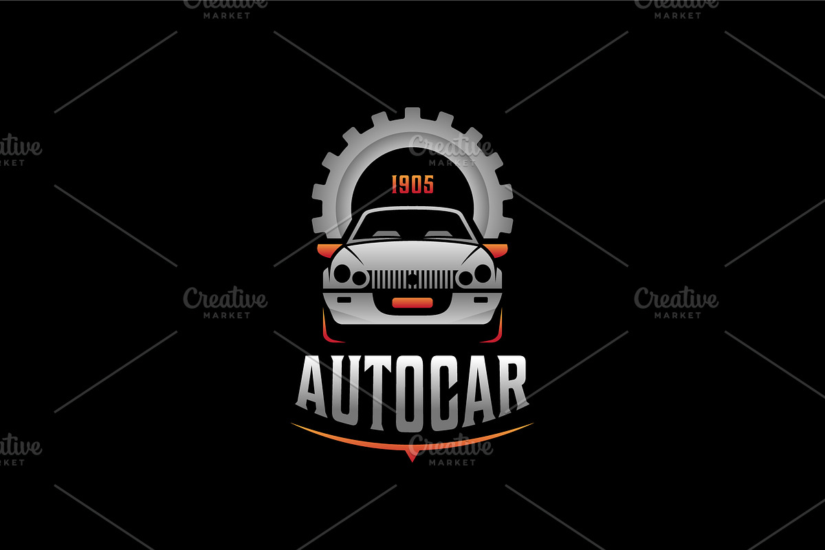 auto car repair service icon logo, a Branding & Logo Template by Blazybone