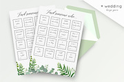 Wedding collection - Tropical green, an Invitation Template by Alewiena (Thumbnail 5 of 8)