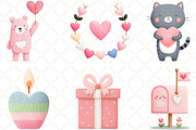 Faux Yarn Valentine Sublimation, an Illustration by Black Bird Studio (Thumbnail 5 of 6)
