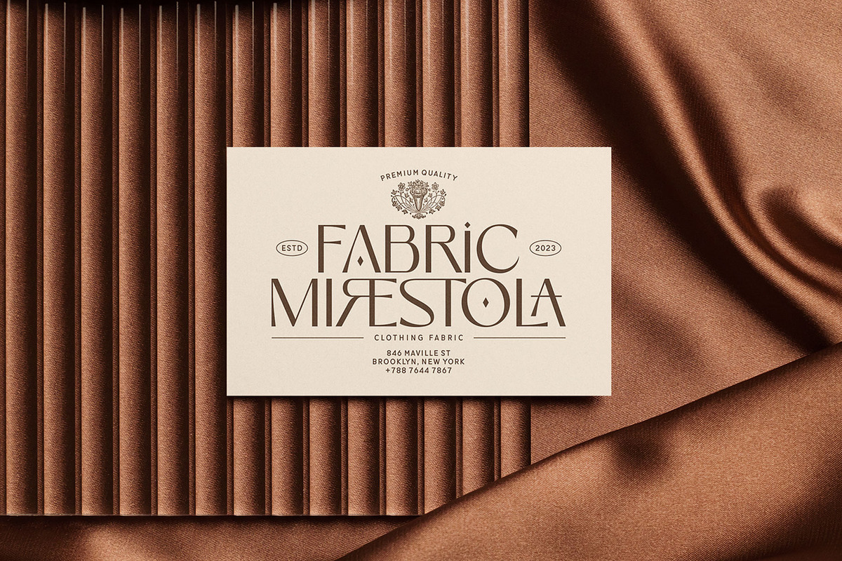 Norelisa Modern Branding Sans Font, a Serif Font by RantautypeStudio (Photo 4 of 17)