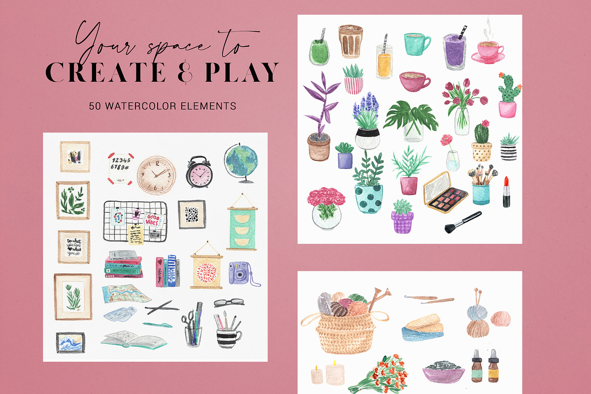 Workspace creator set, a Technology Illustration by SoNice (Photo 2 of 6)