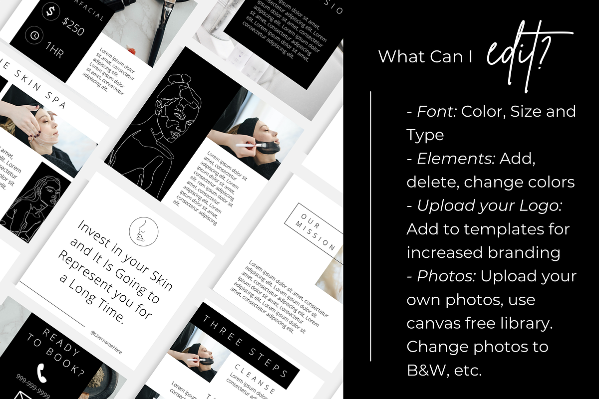 Beauty Themed Instagram Posts, a Social Media Template by Marketing Templates Co. (Photo 6 of 7)
