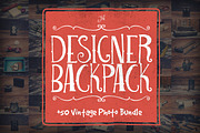 The Designer Backpack Photo Bundle, an Object Graphic by Designerbundle (Thumbnail 1 of 5)