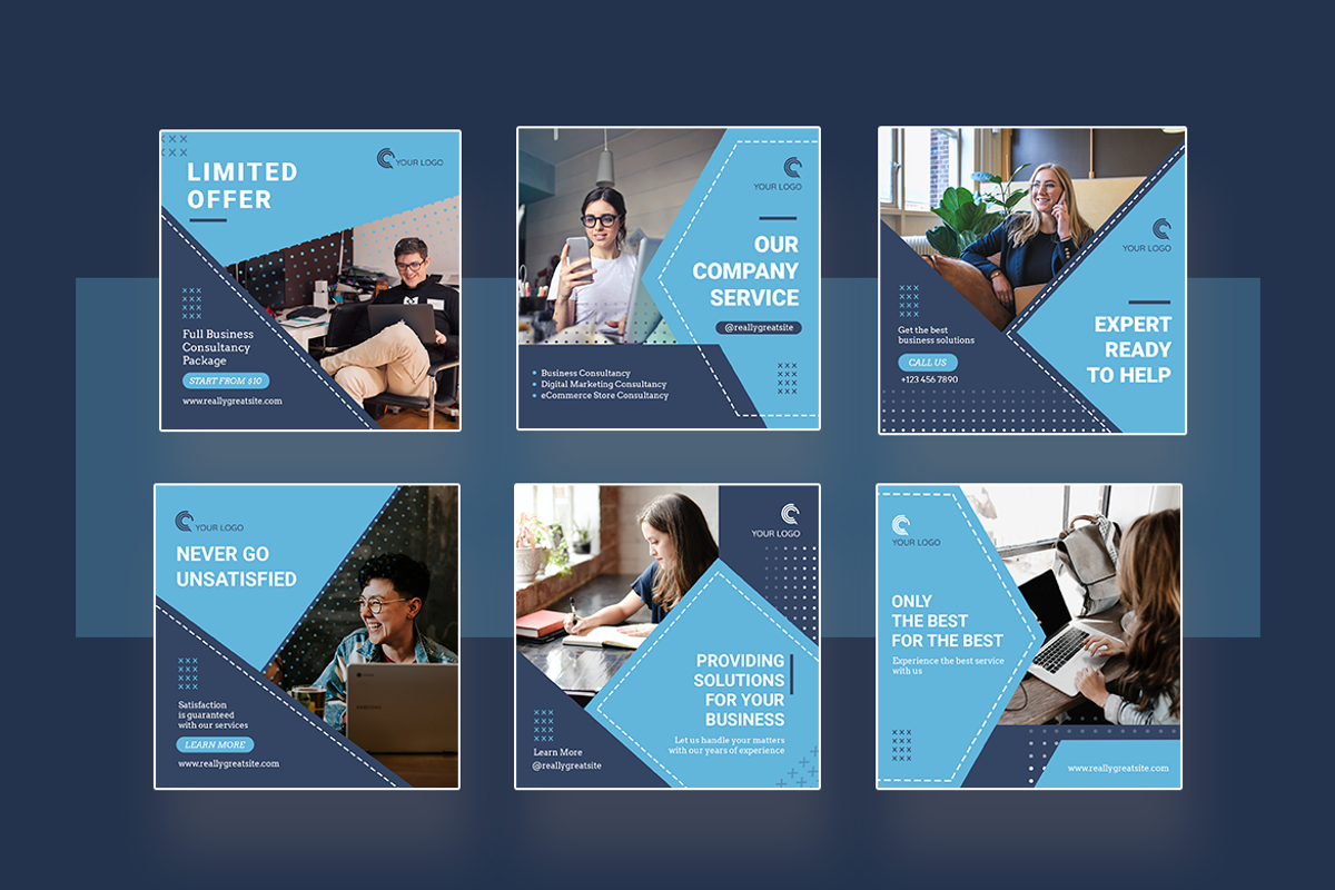 Professional Company Instagram, a Social Media Template by peterdraw (Photo 2 of 5)