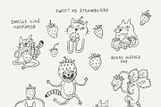 Strawberry Cats, a Graphic by Anastasiya Klempach (Thumbnail 13 of 13)