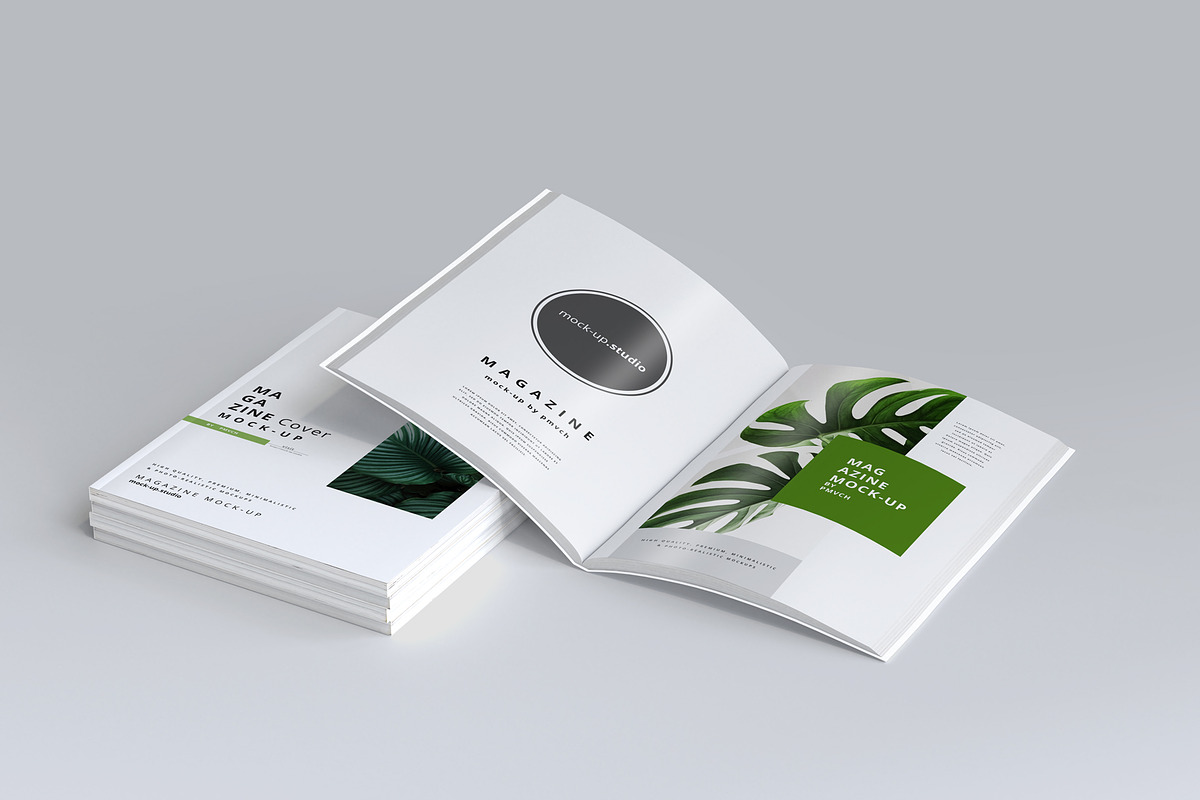 165 Brochure Mock-ups Big Bundle, a Print Template by pmvch (Photo 8 of 170)