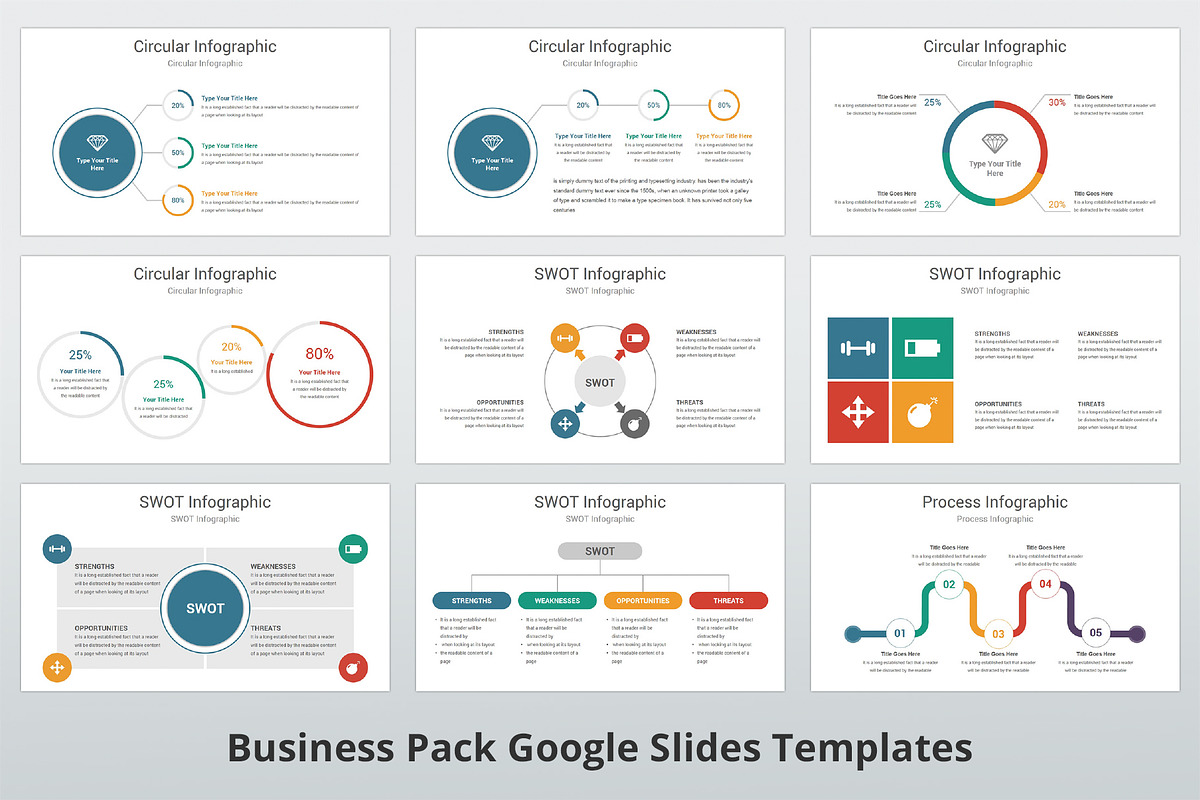 Business Pack Google Slides Bundle, a Presentation Template by GraphicStan (Photo 14 of 41)