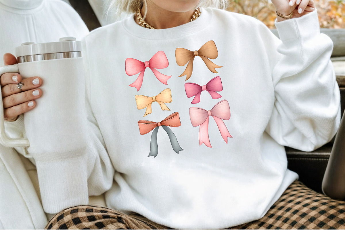 Watercolor Pink Ribbon Clipart, an Illustration by Sublimation Artist (Photo 4 of 6)