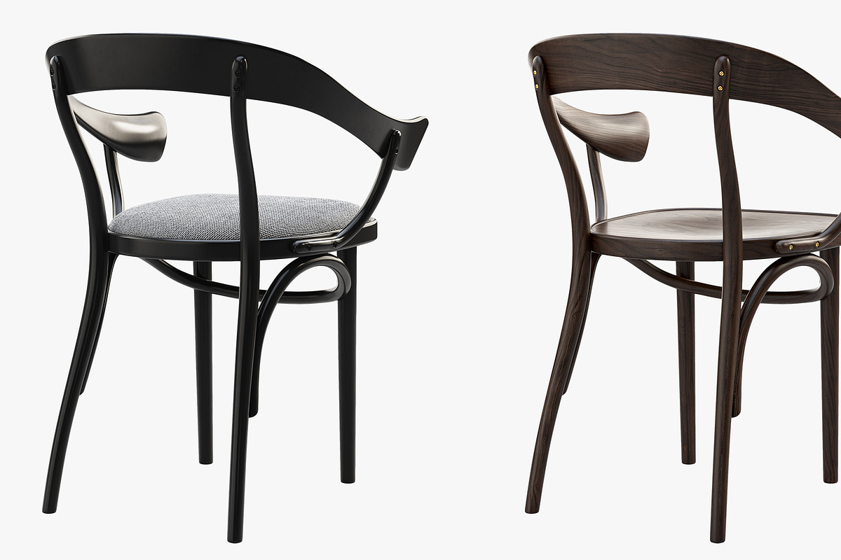 Bistrotstuhl by Nigel Coates, a Furniture 3D Model by 3dmitruk (Photo 10 of 14)
