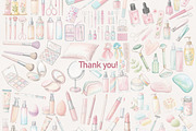 Makeup, Skincare, Self-Care, a Healthcare Illustration by Vaniuta_Art (Thumbnail 16 of 16)