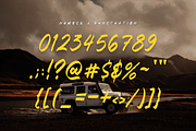 Brasskent - Brush Handwritten Font, a Handwritten Font by Maenjari Std (Thumbnail 6 of 10)