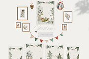 Christmas animals Winter woodland, an Animal Illustration by 60secondsArt (Thumbnail 11 of 15)