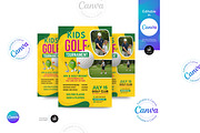 Golf Tournament Flyer Template, a Flyer Template by Aam360 (Thumbnail 1 of 3)
