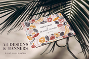 Dried Fruit set. Vector healthy food, a Food Illustration by Yevheniia (Thumbnail 4 of 8)