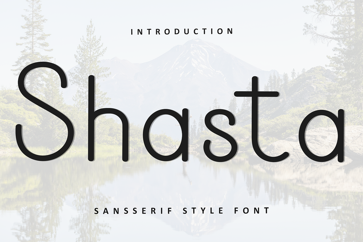 Shasta, a Sans Serif Font by FreshTypeINK (Photo 1 of 8)