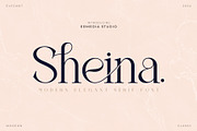 Sheina - Elegant Serif Font, a Serif Font by Ermedia Studio (Thumbnail 1 of 13)