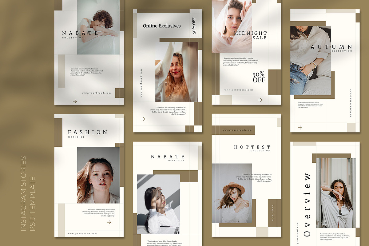 Nabate - Instagram Stories & Post, a Social Media Template by Creatchees.std (Photo 2 of 6)