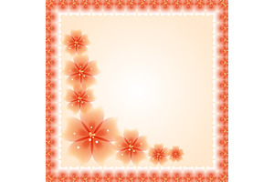 Floral Vector Pattern. Fine Greeting, a Texture Graphic by FineArtStudio