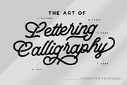The Mogaster - Monoline Script, a Script Font by Letterhend Studio (Thumbnail 2 of 9)